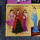 Vintage Lot Of 10 Uncut Movie Star Paper Dolls By Tom Tierney Pop Rock Celebrity