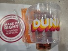 New 2026 Limited Edition Dunkin Ice Beverage Bucket   Straw 48oz Authentic         