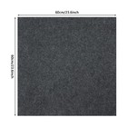 Carpet Tiles 23 6x23 6 Inch 20 Pack Peel And Stick Rug Self Adhesive Deep Grey