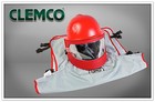 Clemco Apollo 600 Respirator Abrasive Blast Helmet Cape Tube Sandblasting