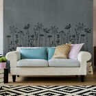Reusable Plastic Wall Stencil    17 7 x25 6  Or 25 6 x37 4     Meadow Flowers