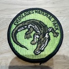 Vintage Everglades National Park Florida Jacket Patch Alligator Travel Souvenir