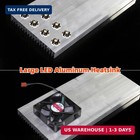 Aluminum Heat Sink Heatsink cooler Cooling For Led Amplifier Transistor Ic Modul