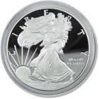 2021 W Type 1 American Silver Eagle Choice Proof Bullion Ogp Coa