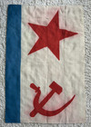 Wwii Soviet Navy Flag 1945  Rare Original