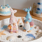 Summer Gnomes 2pcs  Mermaid Statue Decor  Beach Decorations For Home  Blue   Pin