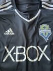 Adidas Mls Seattle Sounders Fc Jersey Pitch Black Long Sleeve 2014-2015 Men s L