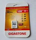 New Gigastone 128gb Micro Sd Card 4k Camera Pro Video Recording A2 V30 - Sealed