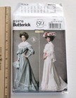 Butterick 5970 Victorian Costume Pattern Making History Top Skirt Belt B5970