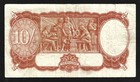 World Paper Money - Australia 10 Shillings Nd 1942 P25b Series F 28   F-vf