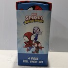 Spider-man Spidey And His Amazing Friends 4-piece Blue Marvel Bedding Sets  Full
