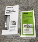 Diggs Universal Dog Pet Crate Bowl 30oz With Clip   Groov Crate Training Aid