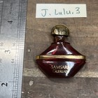 Guerlain  paris  Samsara  07 Ruby Red Perfume Bottle Almost Empty  Lot -j lulu 3