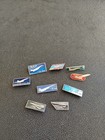 9 Vintage Ussr Tu-144 Airplane Pins Tupolev Concorde Badges Supersonic Airliner