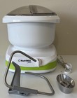 Nutrimill Artiste Mixer With Attachment 6 5 Qt White And Green Near Mint   