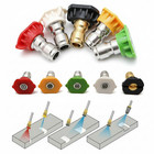 For 5x Pressure Washer Spray Nozzle Set Quick Connect 1 4  High Power Tips Us