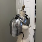 Women s Medieval Armor Shoulder Set     Female Knight Warrior Pauldrons Gorget