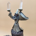 Spoontiques Pewter Wizard Figurine With Crystals Fantasy Collectible 1987
