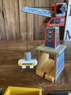 Magnetic Crane Working Wooden Train Set Thomas Logs tank Imaginarium  Brio 7pc