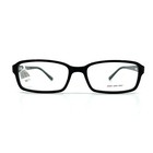 Mp 0002 Bk Black Mens Rectangle Full Rim Eyeglasses 53-17-140