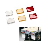 3pairs Plastic Taillight Shell For Diy Tamiya 1 14 Rc Tractor Truck Semi Trailer