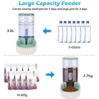 Kacoomi Auto Dog Cat Feeder   Water Dispenser Gravity Food Pet Water Bowl Set