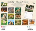For The Love Of Golden Retrievers   2026 14x24   hanging  Deluxe Wall Calendar