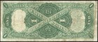 1917  1 One Dollar Sawhorse Legal Tender United States Note Fr 36