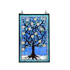 Stained Glass Window Panel Tree Of Life Tiffany Style 20x32  Only One This Price