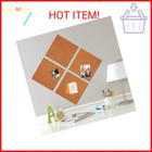 Quartet Cork Tiles  Cork Board  12  X 12   Corkboard  Wall Bulletin Boards  Natu