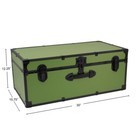 30 Inch Lockable Large Storage Trunk Ideal Bedroom Living Room Dorm Room Use Us