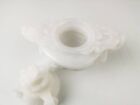 Dragon Second Ring Incense Burner Carved From White Jade