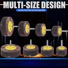 8 24 Flap Discs 80 Grit 1 4   Shank Grinding Wheel Flapper Wheel For Die Angle