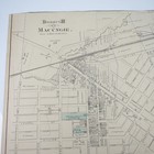 Borough Of Macungie Antique 1876 Lehigh County Pennsylvania Map Atlas Page