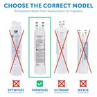 1 2 3 4 Pack Frigidaire Fppwfu01 Pwf-1 Refrige Purepour Water  ice Filter New
