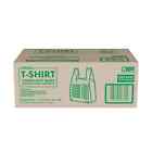 Small T-shirt Carry-out Bags  7  X 5  X 15   2000 Ct  
