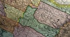 Vintage 1896   Oregon   Map Old Antique Original 28x21 World Atlas Map
