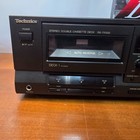 Technics Cassette Player Rs-tr333 Hx-pro Dual Auto Reverse Double Deck W  Blank