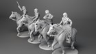 Planet Of The Apes  4 Army Gorilla Apes - Select  Standing Or Galloping 3d Print