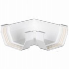 Amerimax T0503 White Vinyl Gutter Corner 6 8 L X 2 9 H X 6 8 W In 