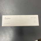 Oura Ring Gen 4 - Gold - Size 5  brand New In Box Factory Sealed 