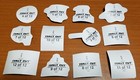 Rare Family Guy 2005 Prismatic Series 1 Vending Stickers Complete Set Of 12 New