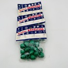 Westrim Crafts Wood Beads Green Lot Of 3 Packs Of 15 Cylinder Nos Vintage