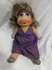 Vintage 1980 Fisher Price Miss Piggy Dress Up Muppet Doll 13  Jim Henson  890
