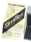 Vintage Sew Fit Co  Simflex Folding Measure Tool For Sewing