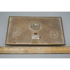 Antique Us Post Office Brass Mailbox Door Alphabetical Dial Sunburst Pattern