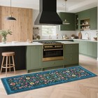  Floral Rug 2x6 Runners For Hallways  Boho Kitchen Runner Rugs Non Slip Bath 