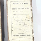 Rare Harper Electric Piano Rolls London Holloway Rd C1910 Wwi Era