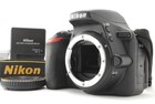  near Mint W strap case  Nikon D5600 24 2mp Digital Camera Black Body
