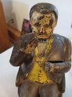 Tammany Bank - Vintage Cast Iron Mechanical Coin Bank